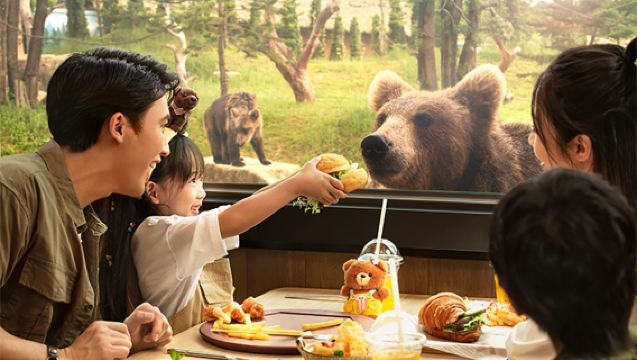 清遠長隆2天1晚/3天2晚套票長頸鹿城堡店+無限暢玩森林王國門票/長隆森林溫泉樂園可選美食自助餐套餐