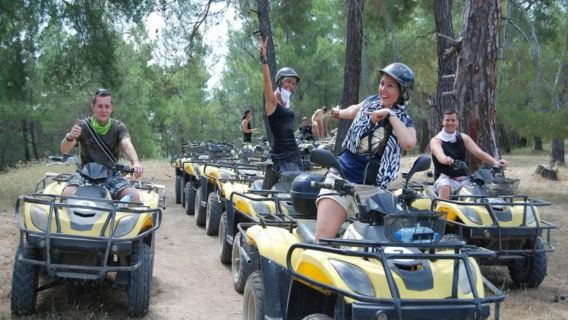 Belek Quad Safari Adventure and Forest With Hotel Pick Up