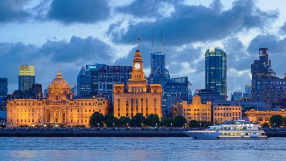 Shanghai 2-hour express experience: Yu Garden + Lujiazui + The Bund (admission tickets not included, guide included)