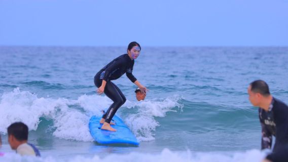 Luncur Ombak 1V2 Wanning di Teluk Riyue/Semenanjung Shenzhou/Teluk Shimei + Rakaman Percuma