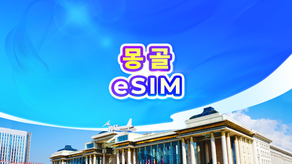 몽골 4G eSIM | 듀얼망 · ChatGPT | 데일리 플랜 / 총량 플랜 | 24시간 기준 과금 | QR코드