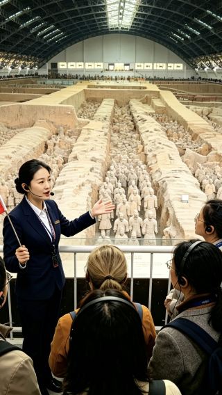 시안 진시황 병마용 박물관 하루 투어 (영어/중국어/일본어/스페인어/러시아어 가이드) 매일 가는편