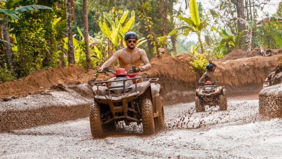 Bali: Alasan Adventure ATV Quadcykel med Ubud Ayung-flodrafting