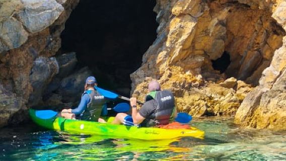 Sea Kayak-snorkel Experience – Caves Hidden Beaches Skiathos