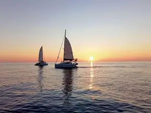 Coral Island Sunset Cruise by Catamaran yacht