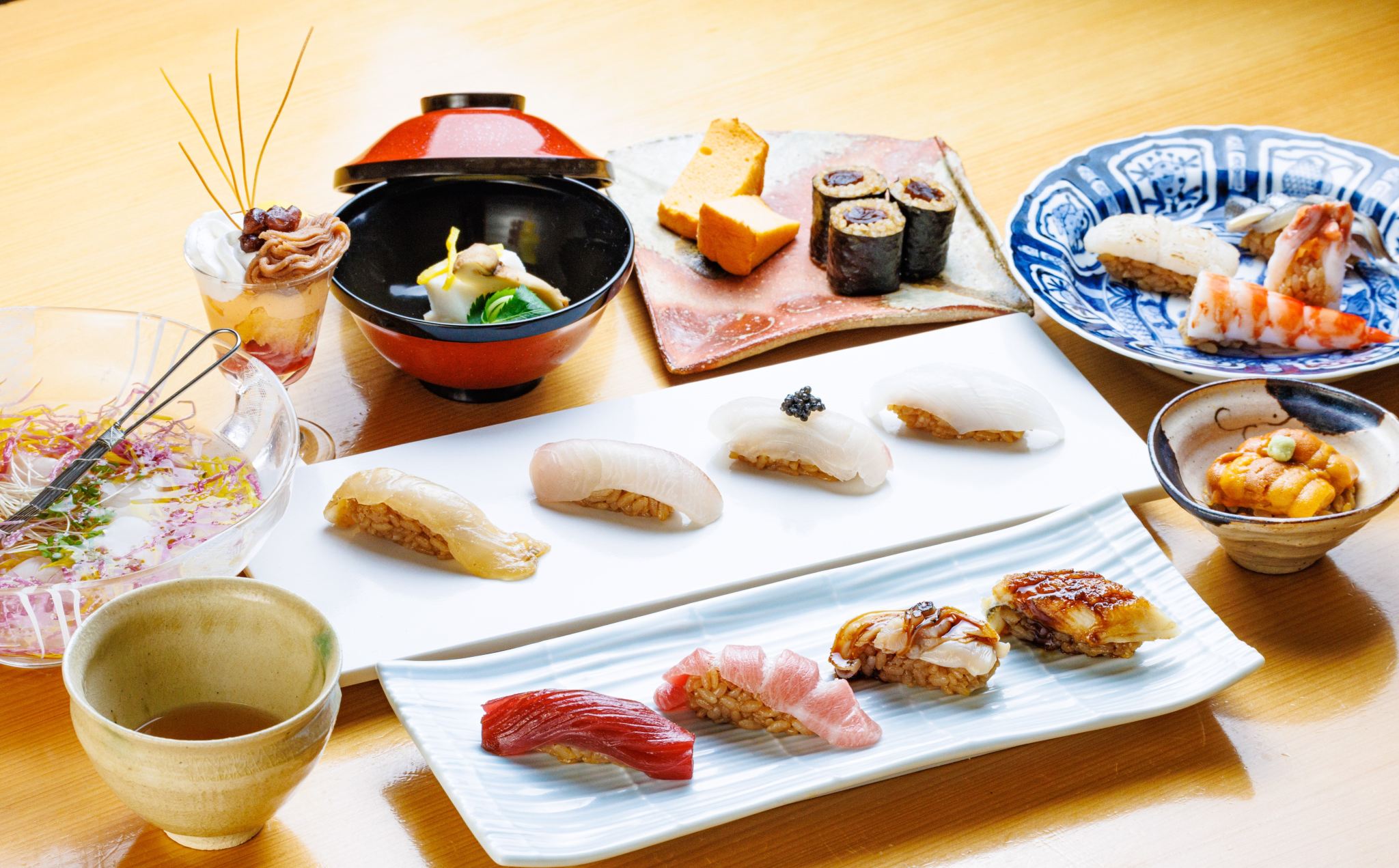 [Sushi Misuzu] Nigiri Sushi/Sushi Kaiseki Package - Choose One of Six Meal Vouchers