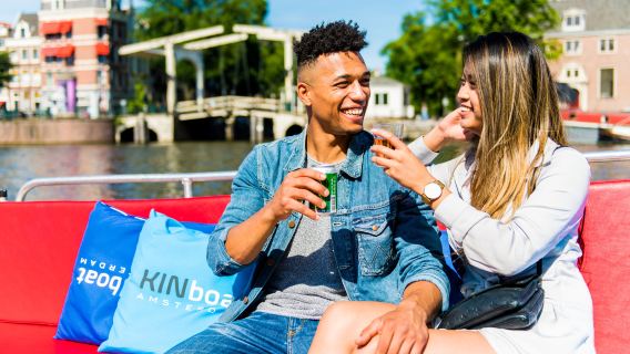 Open Boat Canal Cruise with Unlimited Drinks starts from Central Station