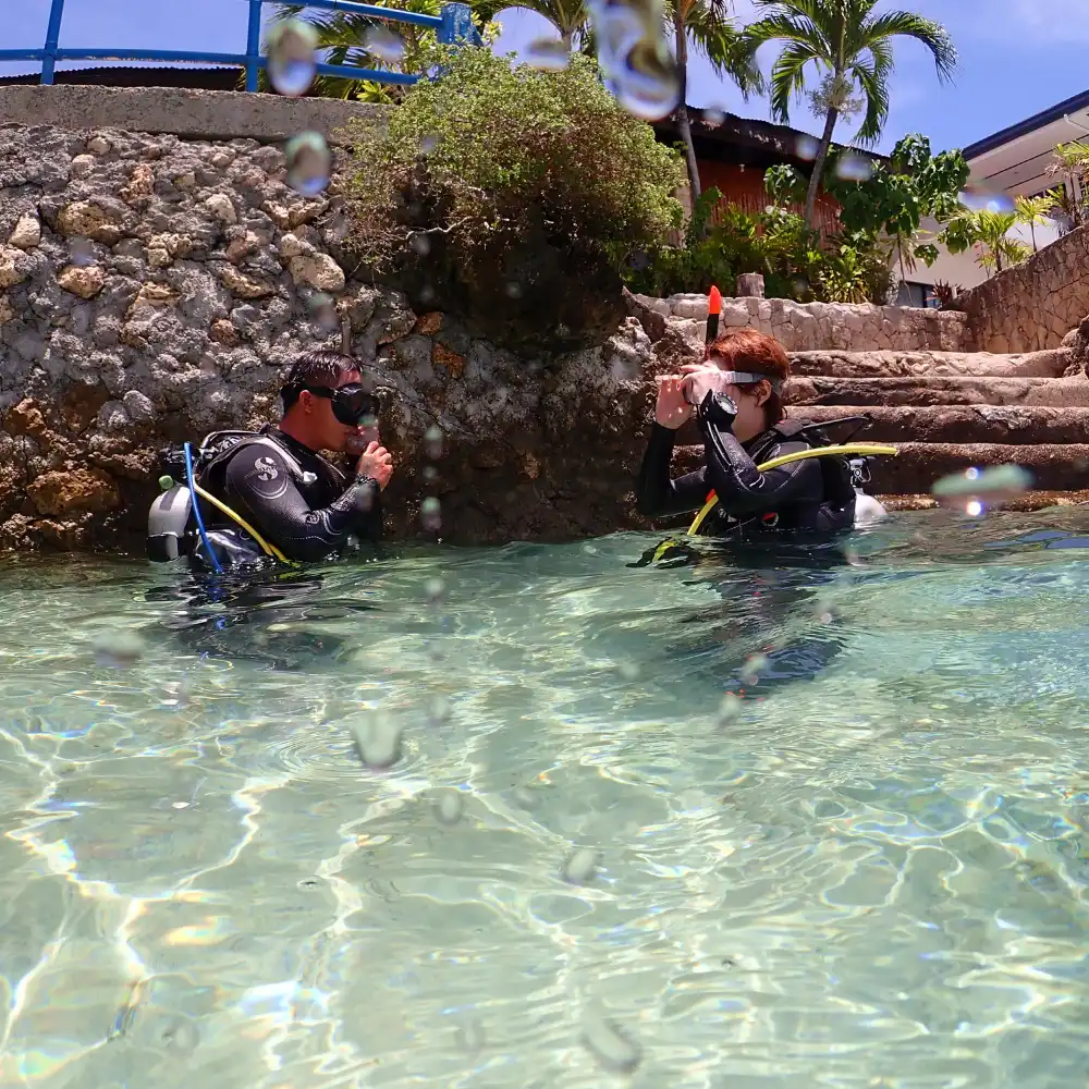 フィリピン・セブ島でダイビングスキューバダイビングを体験（2時間