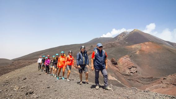 Mount Etna: Guided Volcano Hiking Tour 3000m with Cable Car