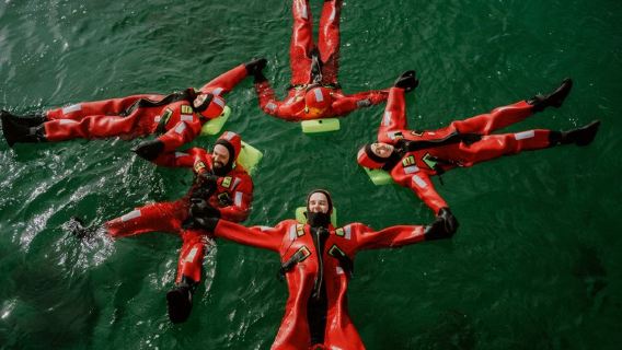 Norway Tromso Arctic Floating Experience (Premium immersion suit safety guarantee + Arctic floating certificate + optional Lyngen Fjord or Tromso city center)