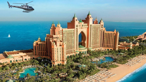 Dubai Attraction Tours: Dubai From Above Helicopter Tour