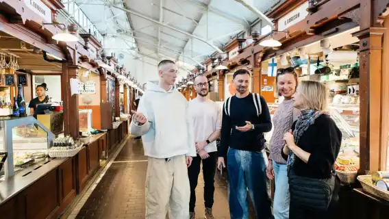 FOOD Tour with Rooftop Bar Visit in Helsinki