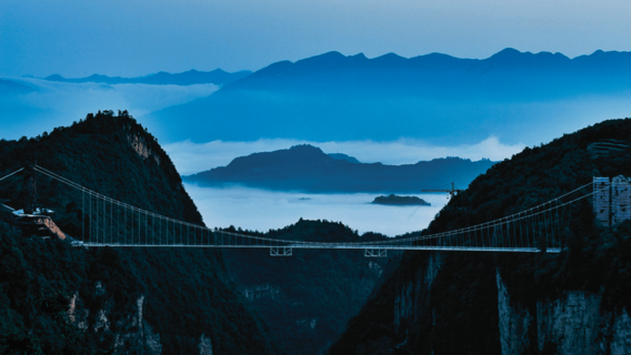 Zhangjiajie: Grand-Canyon-Erlebnis mit Option für Glasbrücke