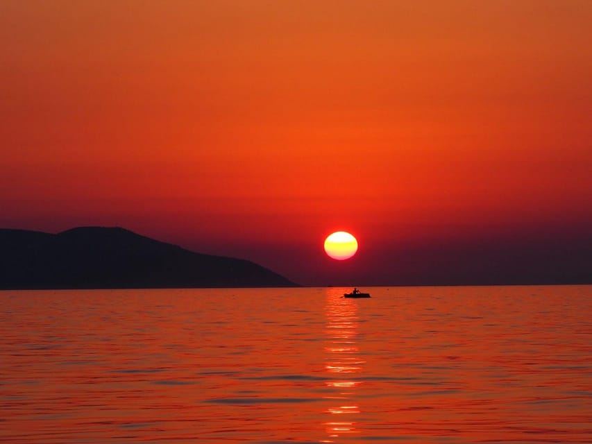 Vlore: Coastline City Sail at Night