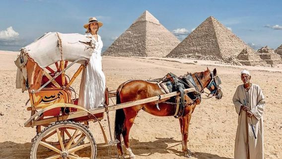Ai Cập Kim tự tháp Giza + Nhân sư + Bảo tàng Ai Cập + Khalili tour 1 ngày nhóm địa phương