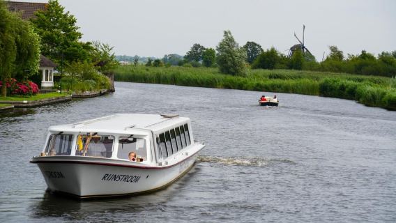 Warmond: crucero por el molino de viento y entrada a Keukenhof