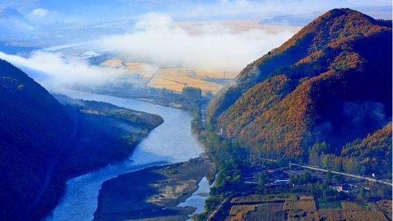 Yanji round-trip Tumen National Gate Scenic Area + Tumen Port + Fangchuan Scenic + The Fangchuan Scenic Spot 1-day tour