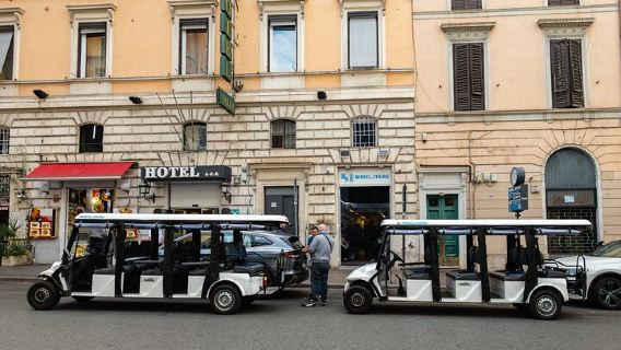 Tham quan thành phố Rome bằng xe điện và kem Gelato