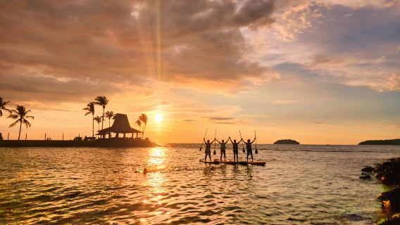 Kota Kinabalu : Aventure en SUP de 2 heures avec encadrement professionnel