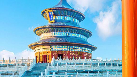 kegiatan/aktivitas setengah hari ke Taman Kuil Surga Beijing dan Lapangan Tiananmen [Termasuk tiket masuk dan pemandu wisata penjelasan]