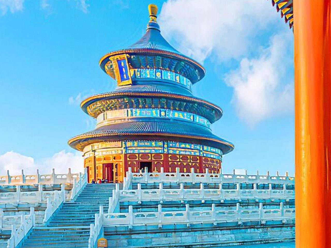 Beijing Temple of Heaven + Tiananmen Square Half-Day Tour Activity [Including Admission Ticket ◆ Guided Tour]