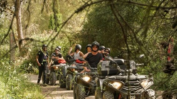 From Lisbon: Atlantic Coast Guided Quad Bike Tour