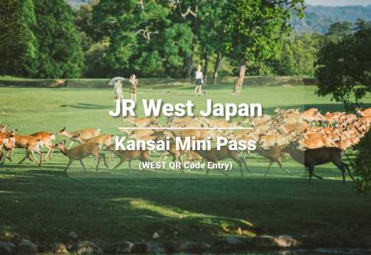 [Official Ticket] JR Kansai Mini Rail Pass 3-Day Pass (WEST QR code entry)