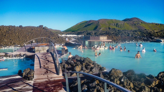 Blue Lagoon, la laguna termal geotérmica Bláa Lónið en Islandia (con opción de traslado desde Reikiavik)
