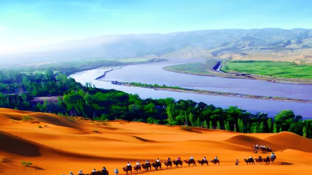 【包車遊】騰格裡沙漠+沙坡頭+66號公路一日遊