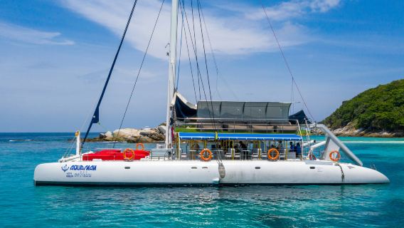 海王號 雙層豪華帆船 皇帝島+珊瑚島+神仙半島賞日落 一日遊（中文導遊）