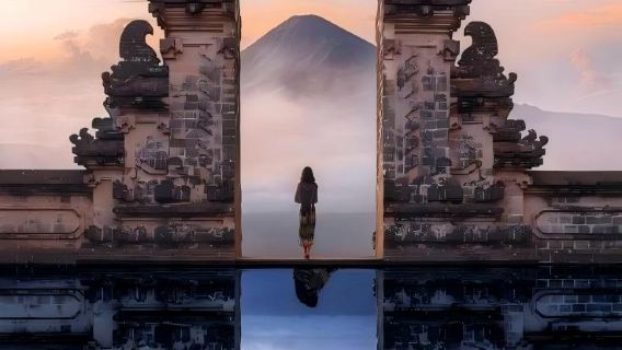 バリ島東部ランプヤン寺院+タマン・ウジュン+ティルタ • ガンガ ワンデーツアー【空港送迎可】