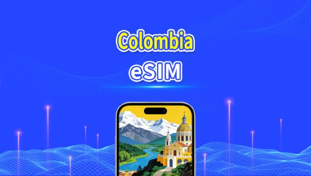 eSIM Colombia | 4G | Pacchetto Dati Giornaliero/Totale | 1–30 giorni | Fatturazione 24 Ore | Codice QR