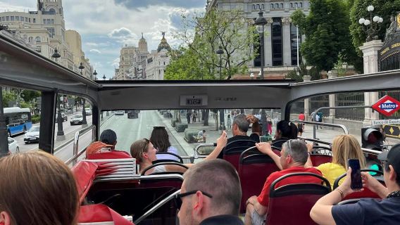 Madrid City SightSeeing: Hop-on Hop-off Bus Tour