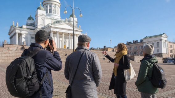 Tham quan thành phố quá cảnh Helsinki (khởi hành từ sân bay)
