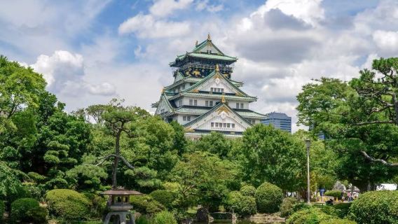 日本大阪通天閣+大阪城+道頓堀一日遊【中文包車+免費定制】