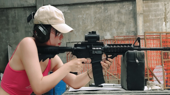 Phuket shooting Gold Shooter Promthep Cape shooting range two-person ticket single-person multi-person age 15 optional transfer