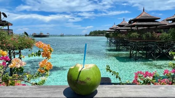 Halvdags tur til Semporna District og Mabul Island i Malaysia med sightseeing og havfiskerioplevelse