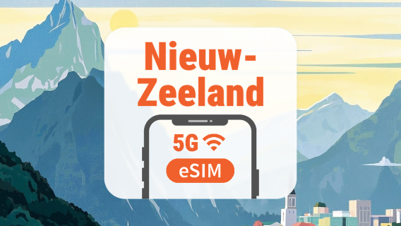 Nieuw-Zeeland 5G eSIM | AI & TikTok | 1–30 Dagen | QR-code