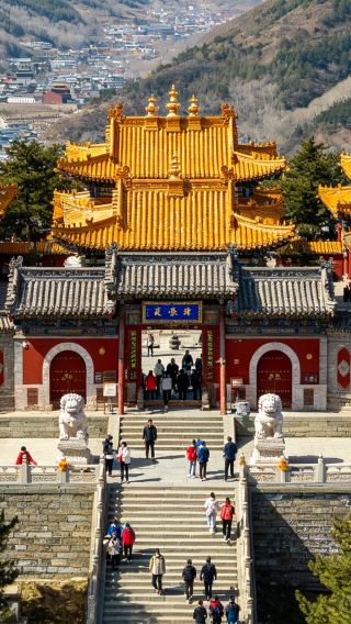 Round-trip private car | One-day tour of Wutai Mountain, Shanxi Province, including entrance tickets + Shuxiang Temple + Xiantong Temple + Dailuo Peak