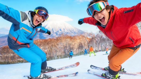 東京出發，冬季限定-富士山YETI滑雪+可選草莓採摘一日遊