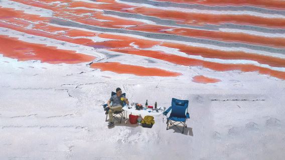 寧夏銀川五湖穿越烏蘭湖一日遊|升級六湖穿越·12人越野小團