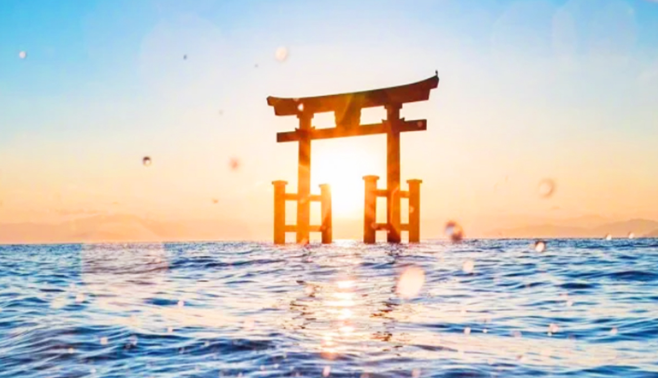 日本滋賀縣琵琶湖+白鬚神社一日，美秀美術館/近江八幡/三千院 琵琶湖水上鳥居