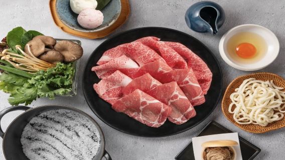 【すき焼・しゃぶしゃぶつかだ KITTE大阪店】壽喜鍋/涮涮鍋套餐 餐券四選一