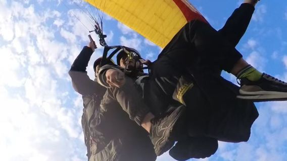 合肥青陽山滑翔傘飛行基地滑翔傘飛行體驗【專業教練一對一帶飛+專業越野車送上山+贈送全程錄影】