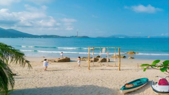 芽莊跳跳灣一日遊普通話導遊浮潛深潛下午茶BBQ水上計畫越南旅行