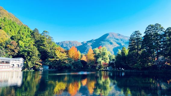 Oita perjalanan satu hari Dazaifu + Yufuin + Beppu kereta gantung+ Kitchen Hell Keberangkatan Cina dari Fukuoka
