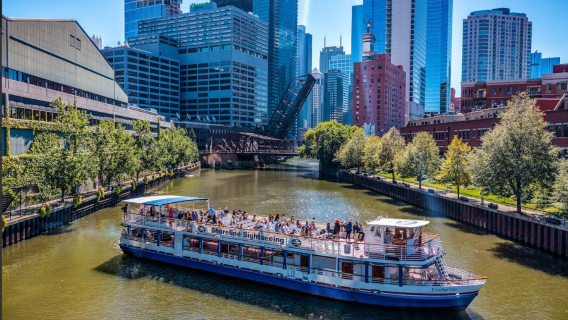 芝加哥建築中心遊船-Chicago Architecture River Cruise