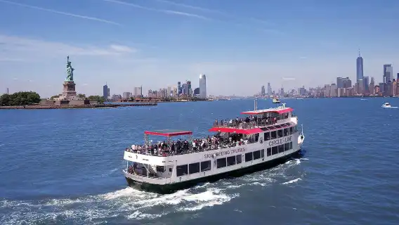 New York landmark sightseeing cruise [Daytime/Nighttime/Circle Line Cruise]