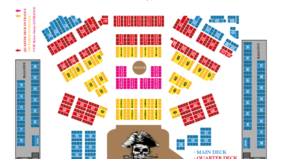 Magaluf: Pirates Adventure Dinner Show Ticket