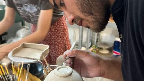 Laboratorio di Vino e Ceramica presso Smart Lab Verona